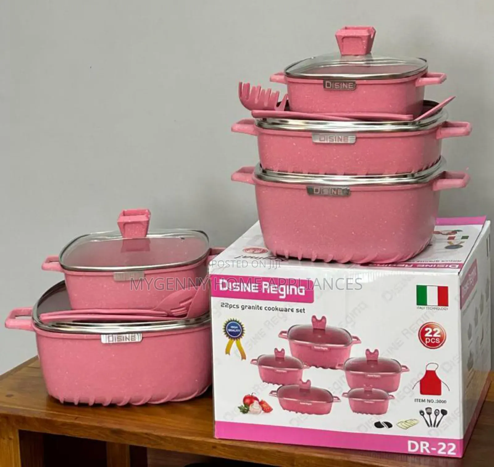 22 Piece Non Stick Cookware Set