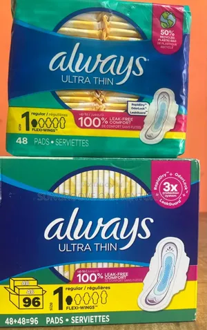 Always Ultra Thin Sanitary Pads 96cts