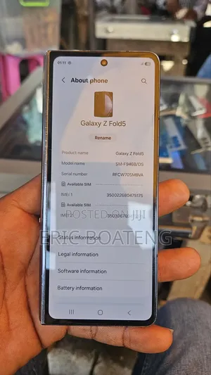 Samsung Galaxy Z Fold 5 256 GB Black