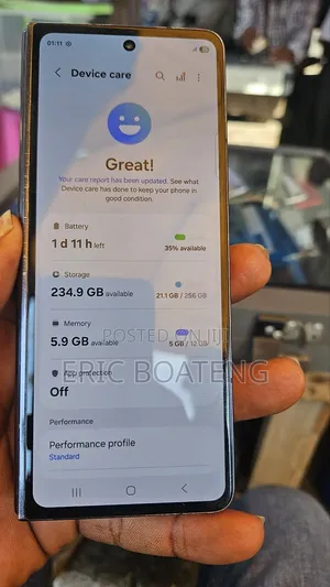 Samsung Galaxy Z Fold 5 256 GB Black