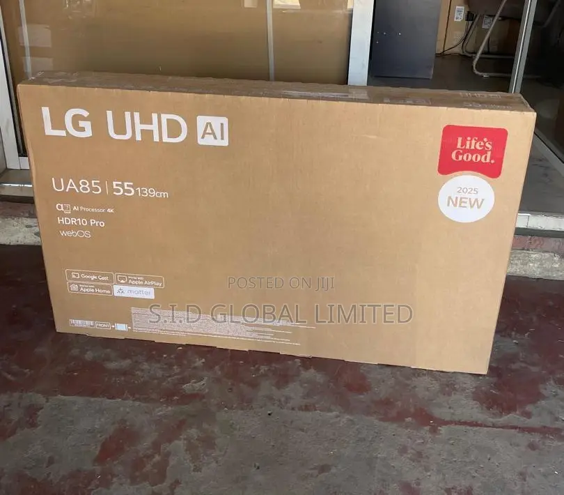 Lg 55" Uhd Ua85: Immersive Hdr10 Display