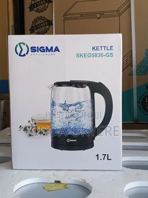 Latest Sigma Kettle 1.7 Liters Glass