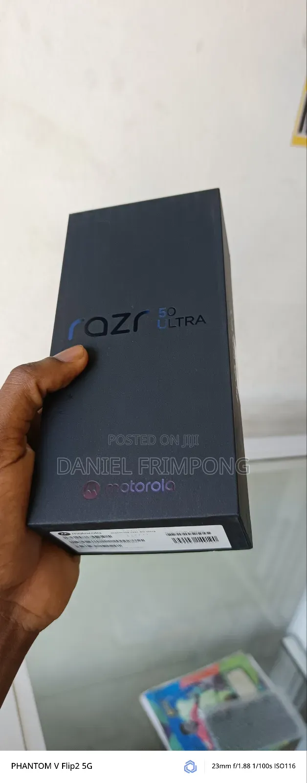 New Motorola Razr 50 Ultra 256 GB Black