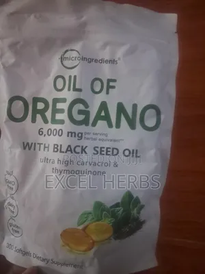 Oregano Oil With Black Seed Oil