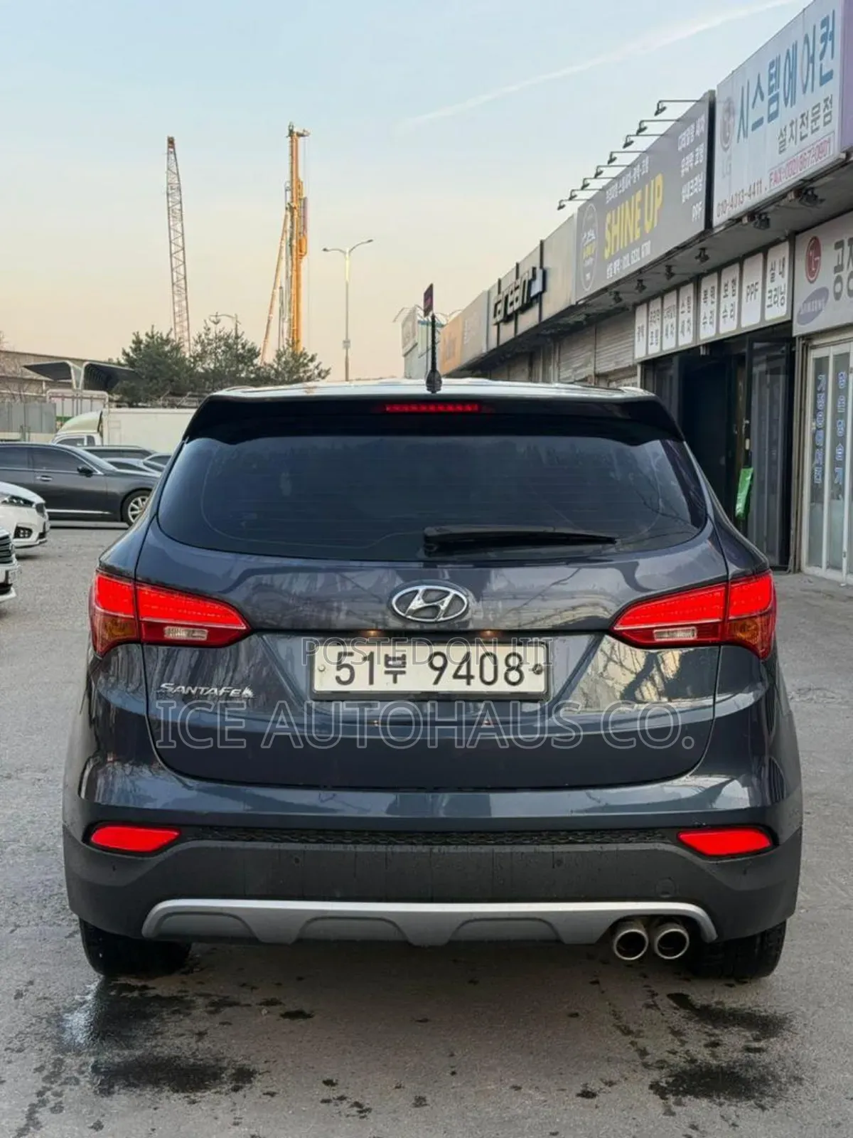Hyundai Santa Fe 2015 Gray