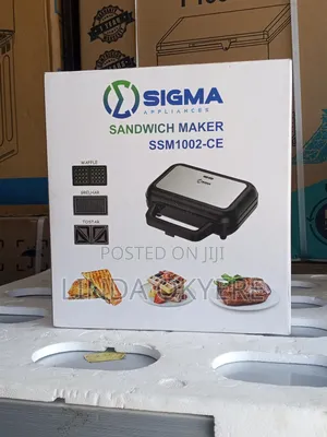 Latest Sigma 3 in 1 (2 Slice) Sandwich Maker Quick-Meal Lifesaver