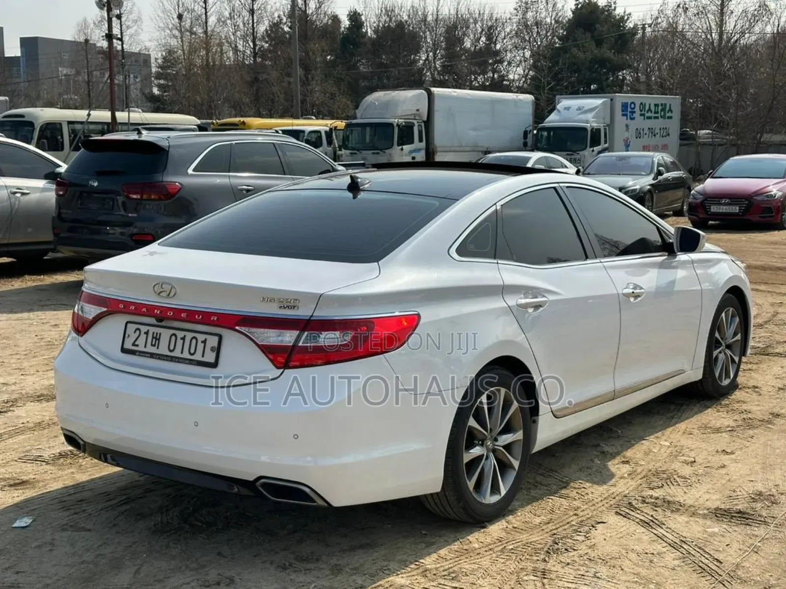 Hyundai Grandeur 2015 White