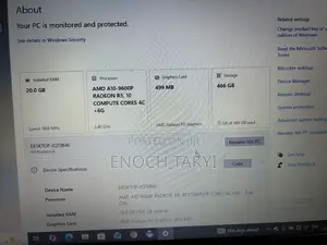 Laptop HP 20GB AMD A10 HDD 500GB