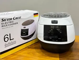 6 Liters Silver Crest Electric Rice Cooker