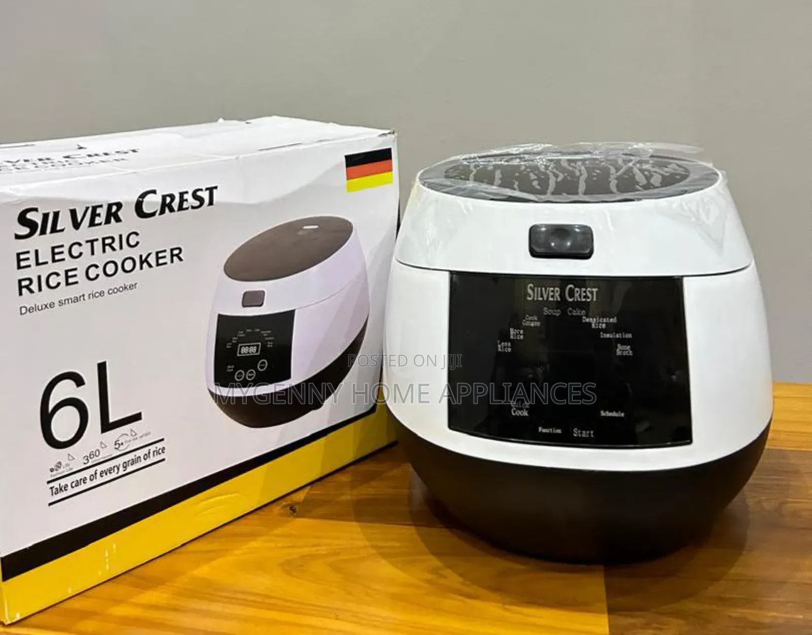 6 Liters Silver Crest Electric Rice Cooker