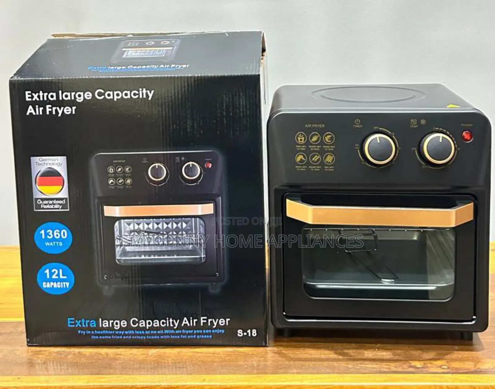 12 Liters Extra Large Capacity Air Fryer