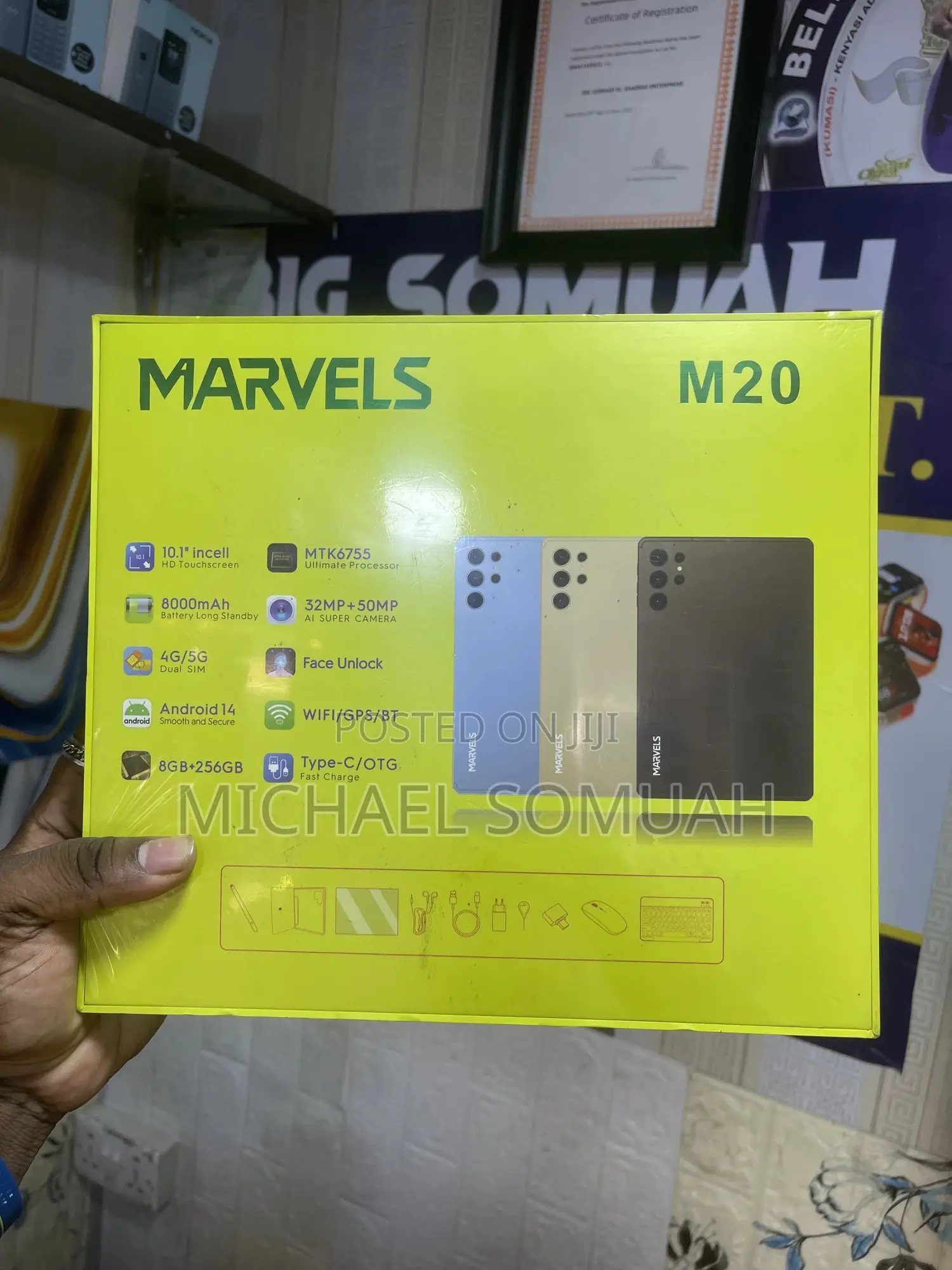 New Tablet 256 GB Blue