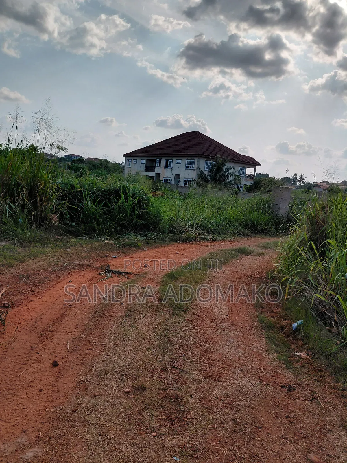 Litigation Free Full Plot Forsale at Emena Apemso Near Deduako