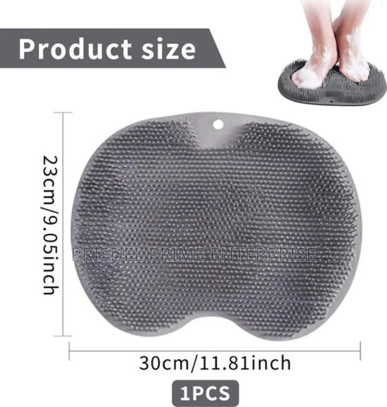Feet and Back Bath Mat