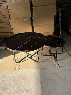 2 in 1 Center and Coffee Wooden Table Set
