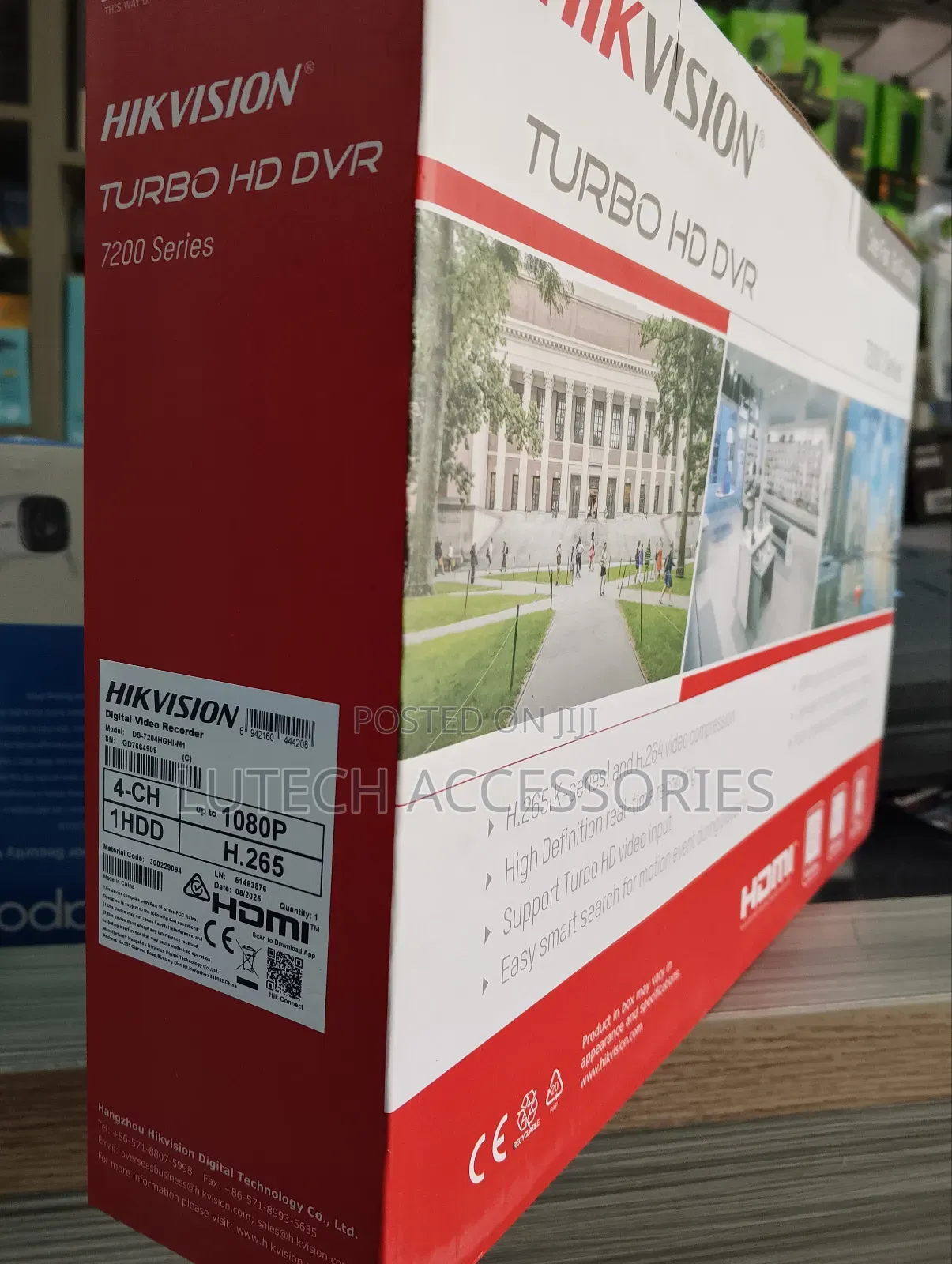 Hikvision Turbo Hd DVR 4ch 2mp