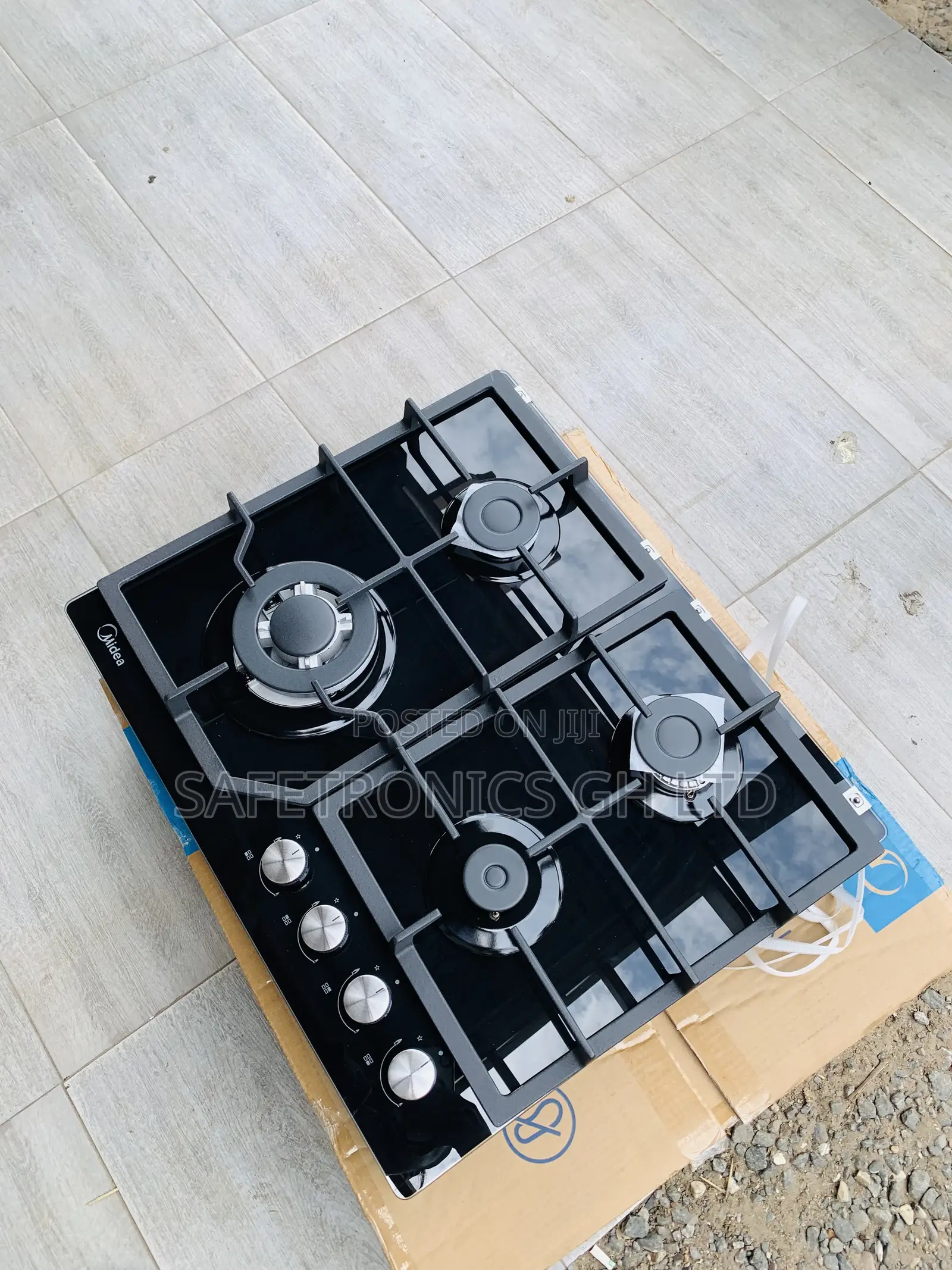 Just Order (Black) Midea Mc-6f6004r242 60cm Ceramic 4 Hob