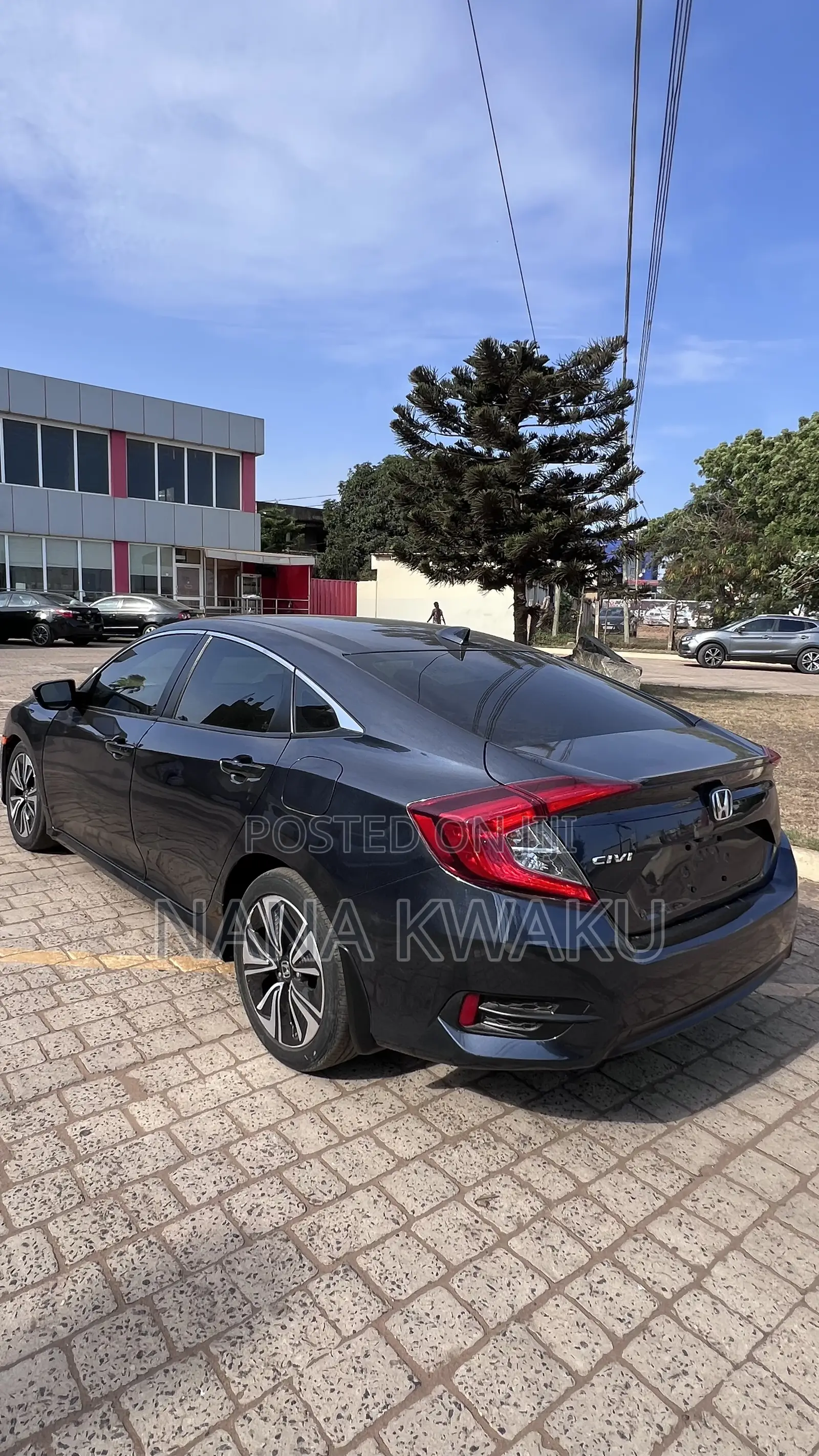 Honda Civic EX-L Sedan 2018 Black