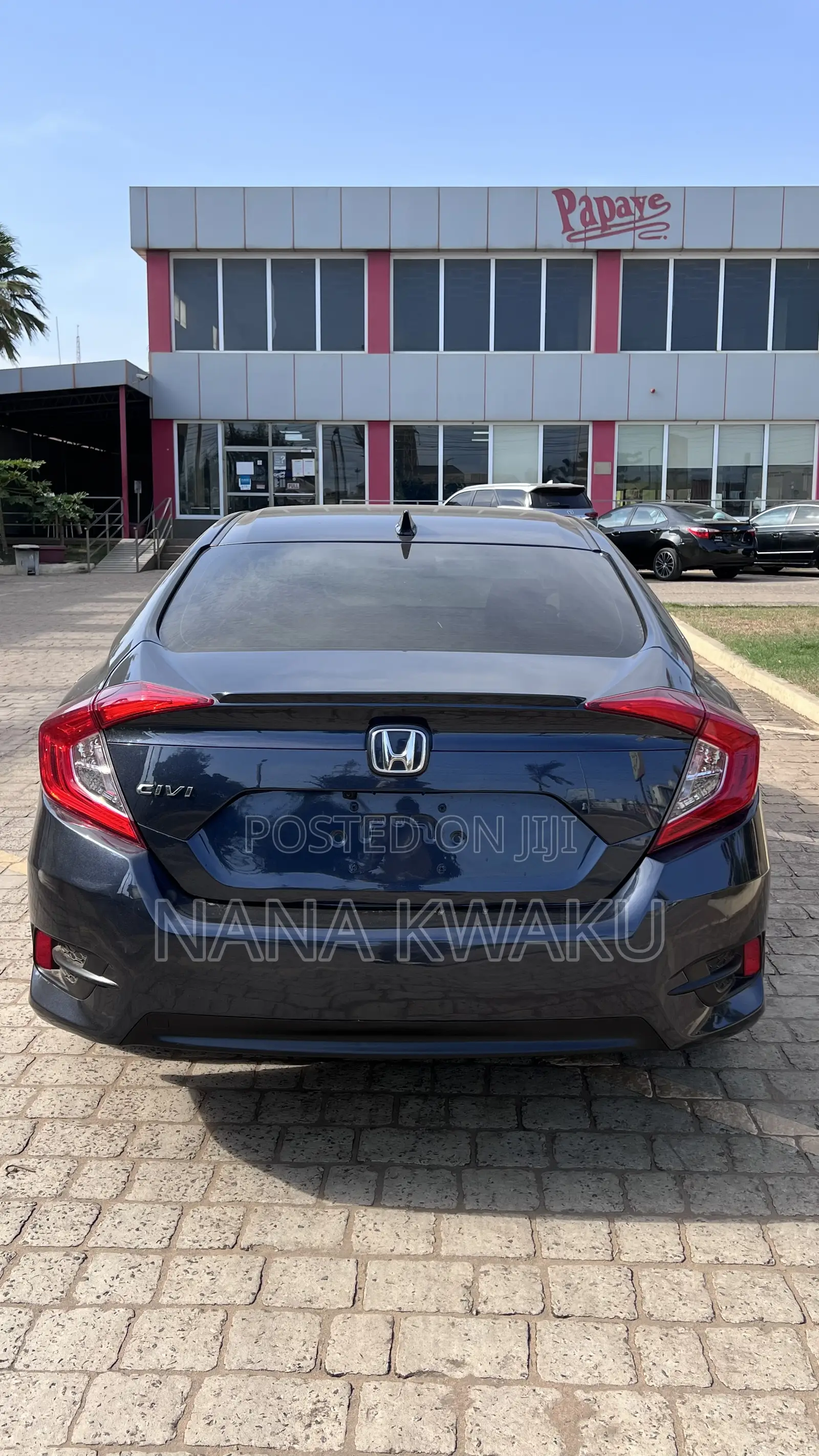 Honda Civic EX-L Sedan 2018 Black