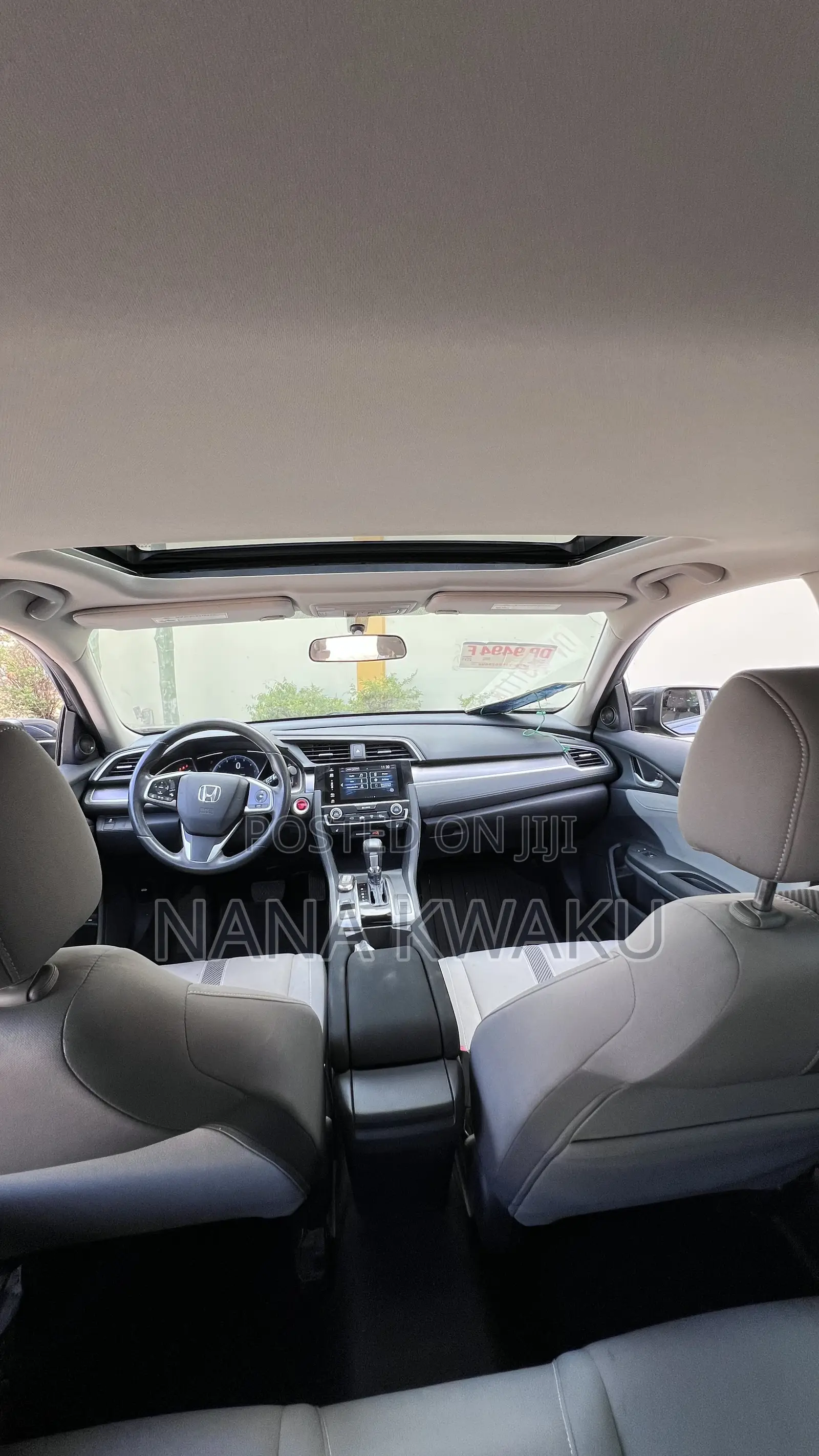 Honda Civic EX-L Sedan 2018 Black