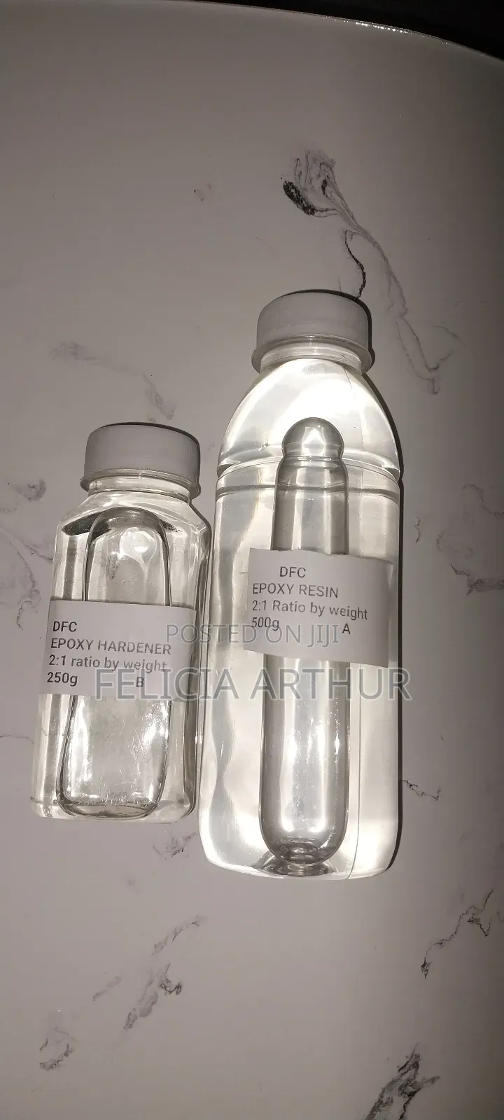 Crystal Clear Epoxy Resin And Hardener