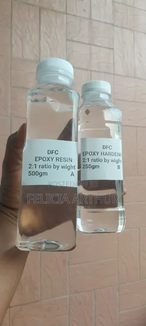 Crystal Clear Epoxy Resin And Hardener