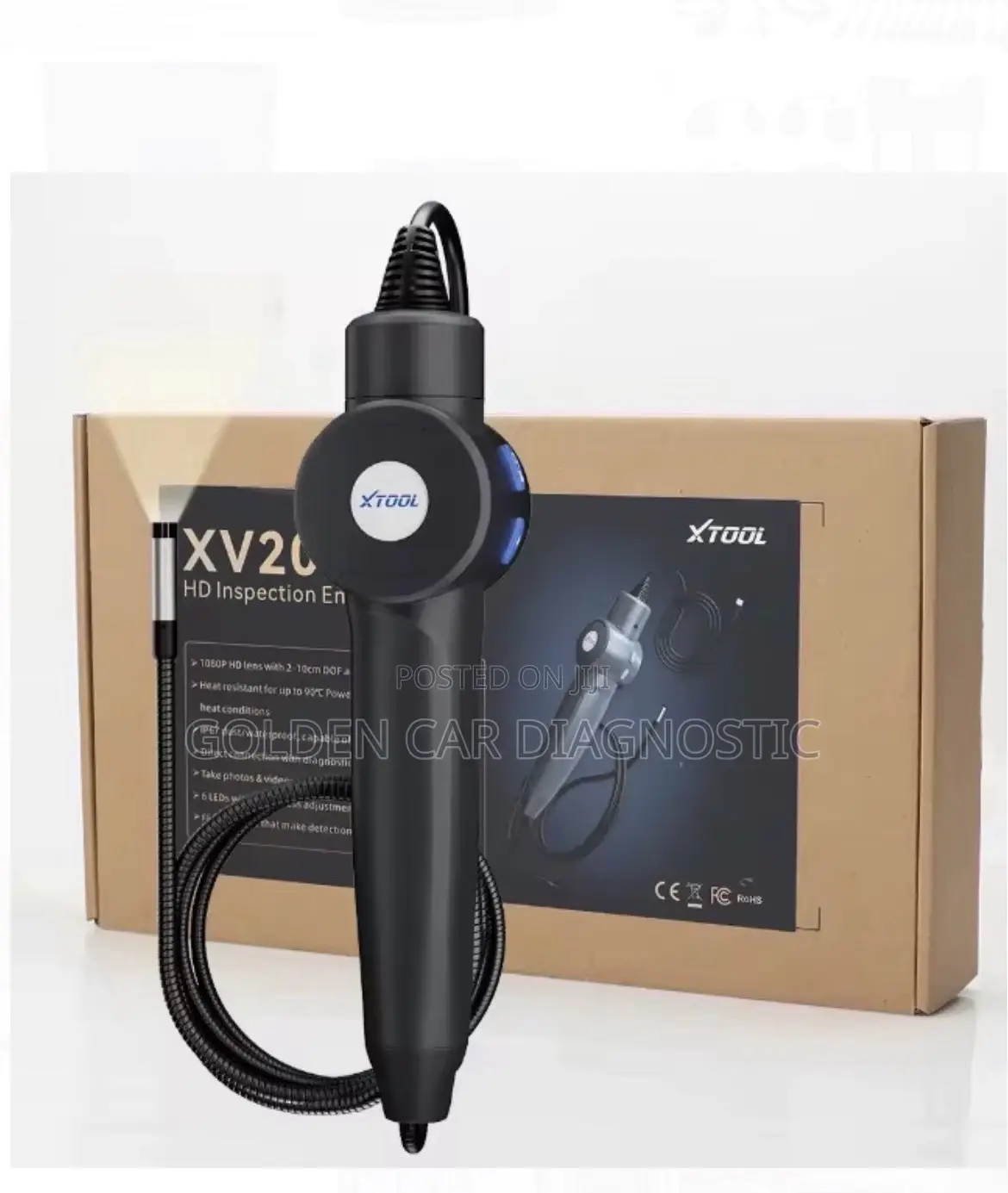 Xtool Xv200 Engine Oil 8.5mm Hd Endoscope Camera Inspection