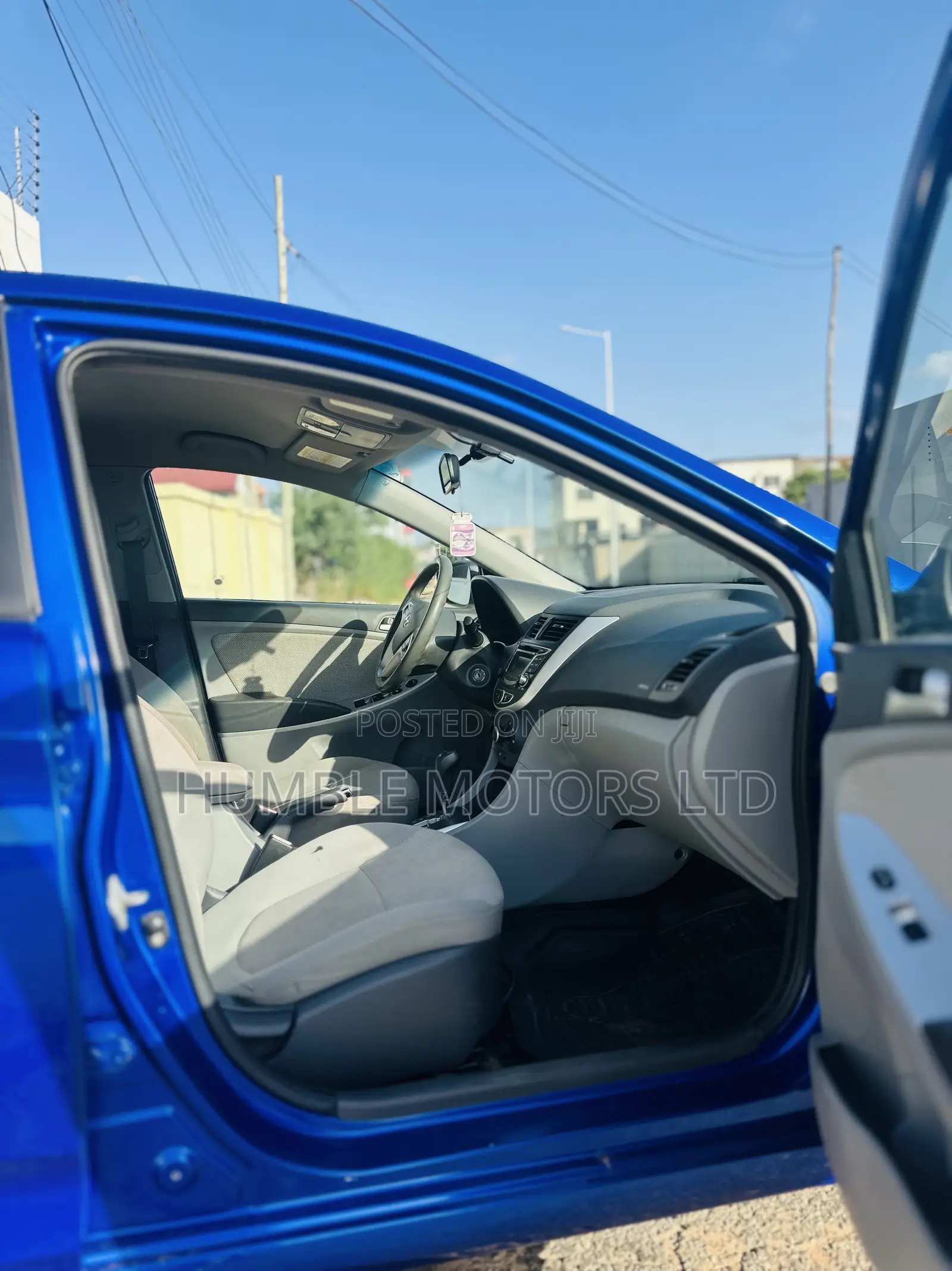 Hyundai Accent 2012 Blue