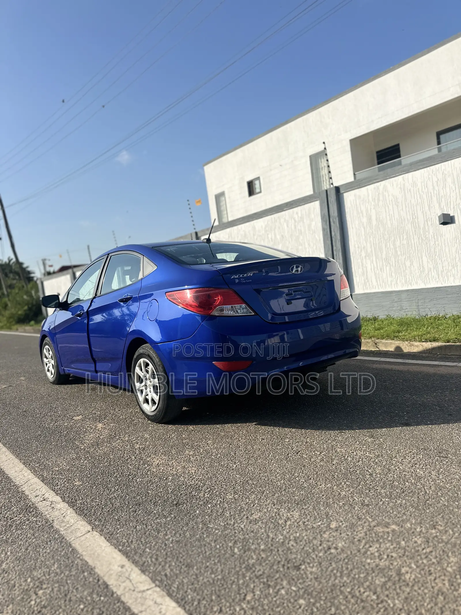 Hyundai Accent 2012 Blue