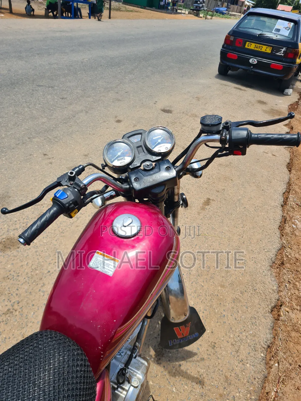 Haojue HJ125-8K 2023 Red