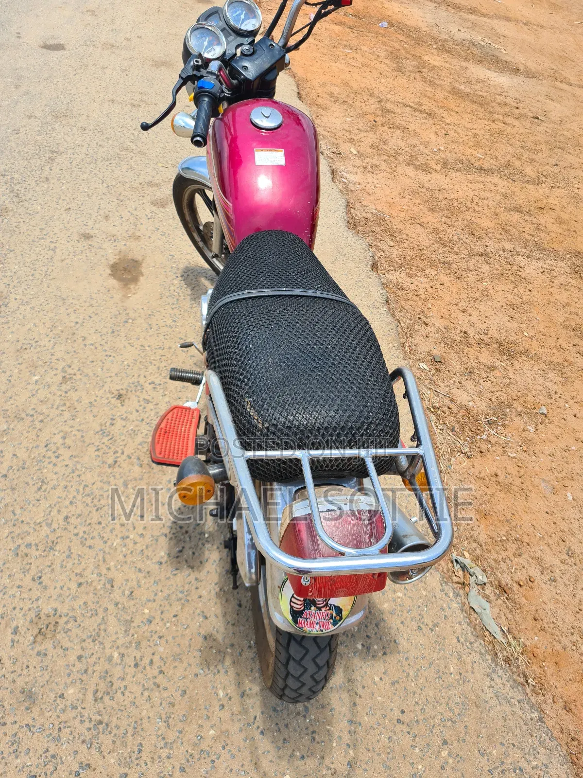 Haojue HJ125-8K 2023 Red