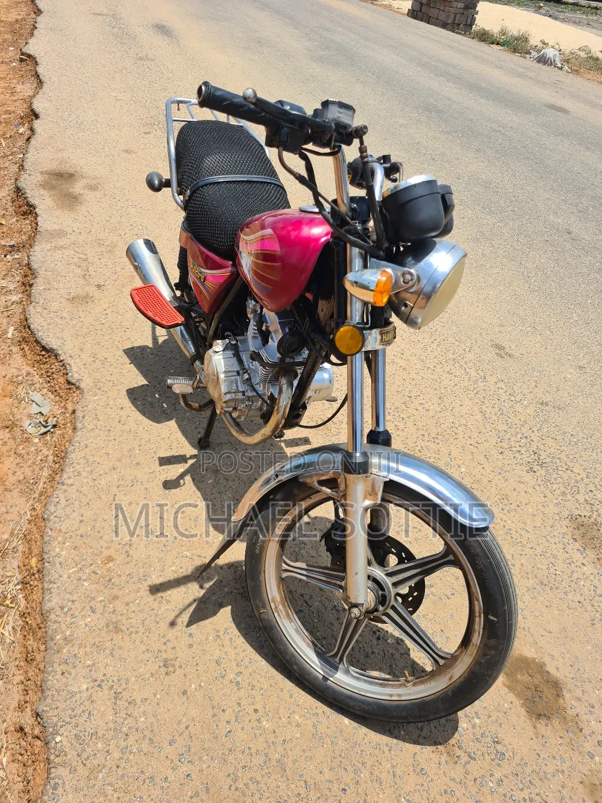Haojue HJ125-8K 2023 Red