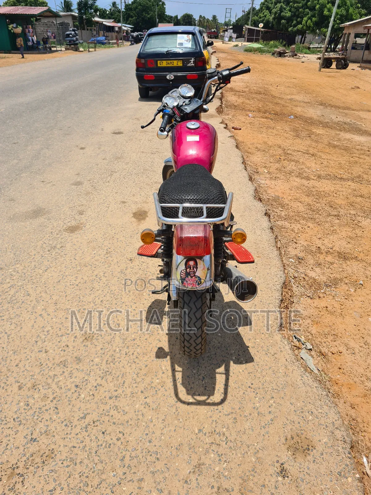 Haojue HJ125-8K 2023 Red