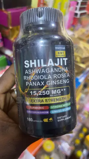 Shilajit Ashwagandha Rhodiola Rosea Panax Ginseng