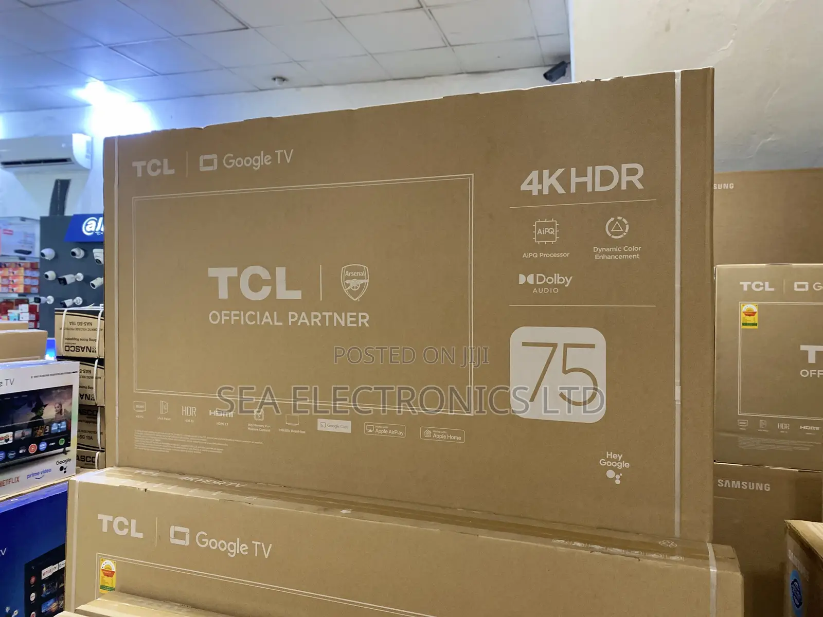 TCL 75p6k-Uk 75" Smart Ultra Hd HDR Led Tv