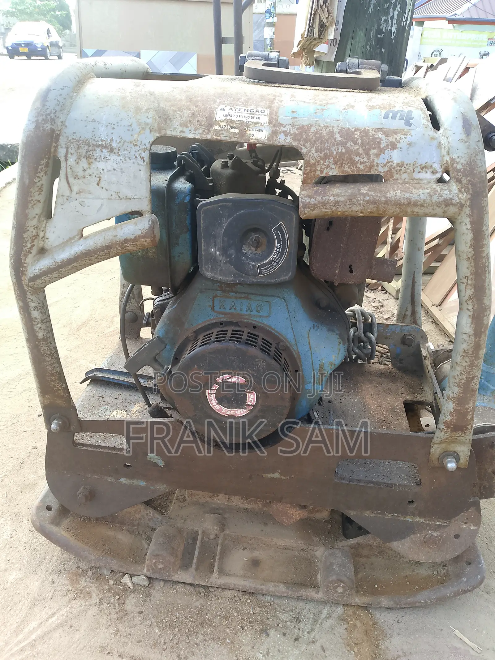 Frank Sam Plate Compactor