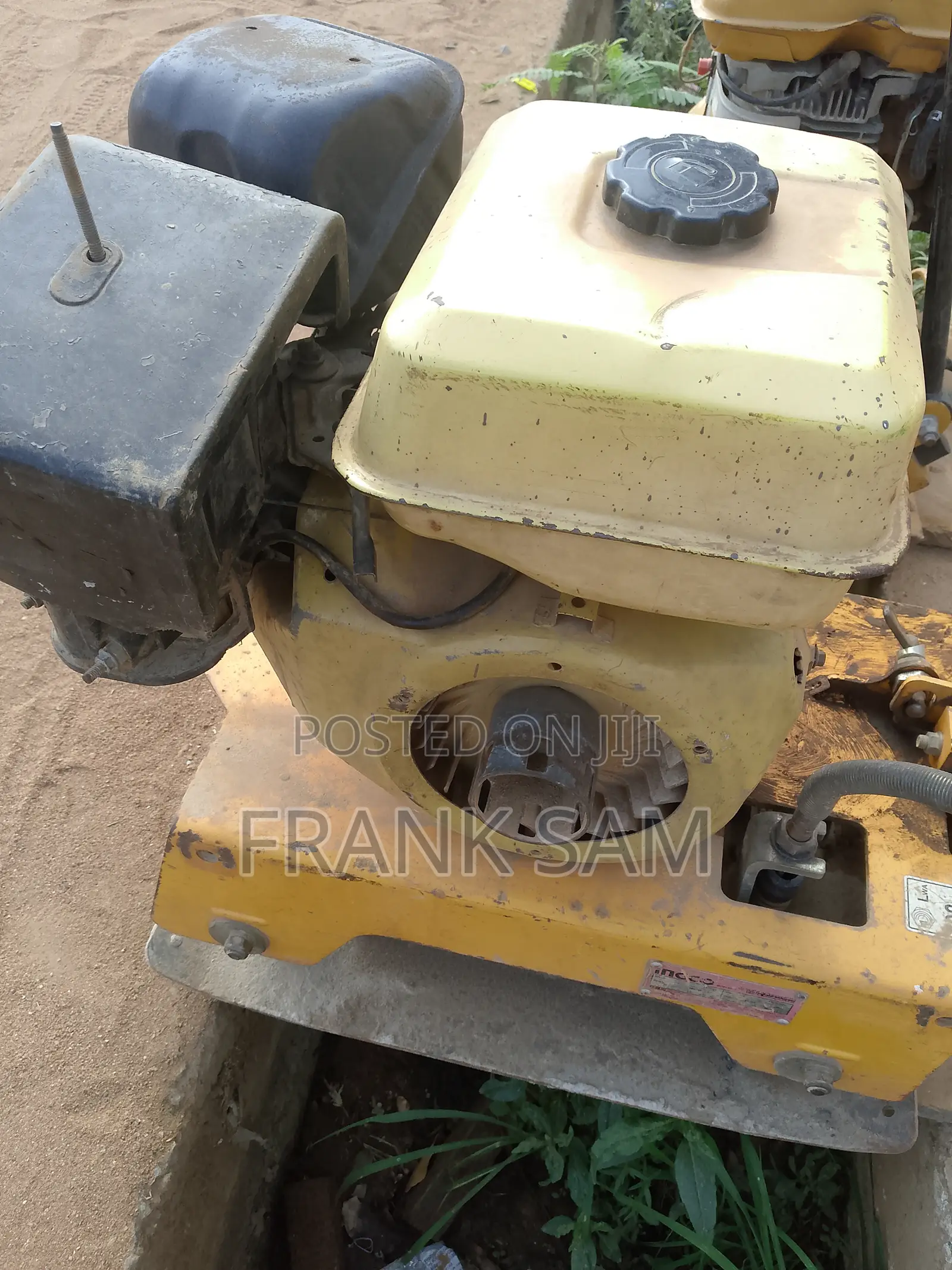 Frank Sam Plate Compactor