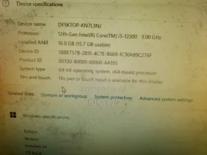 Desktop Computer Dell Optiplex 7000 MT 16GB Intel Core i5 SSD 512GB