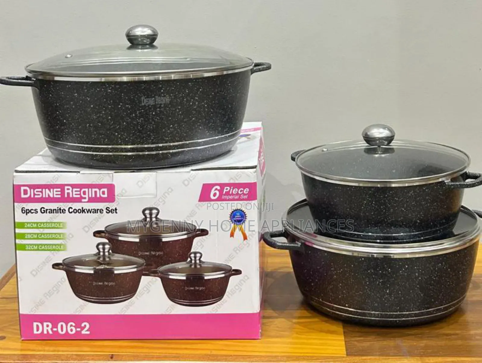 6 PCS Non Stick Aluminum Cookware Set