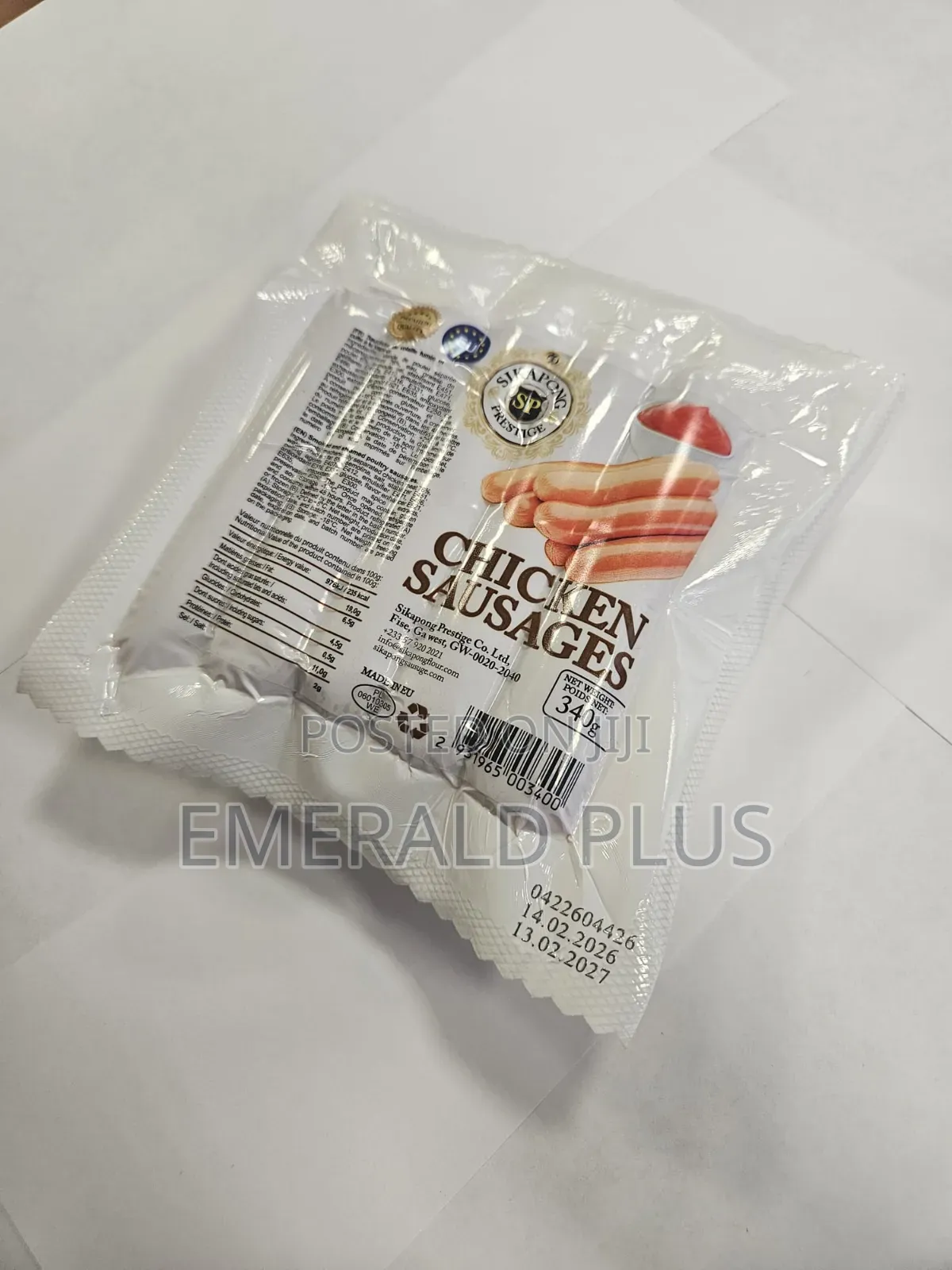Sikapong Chicken Sausage - 340g