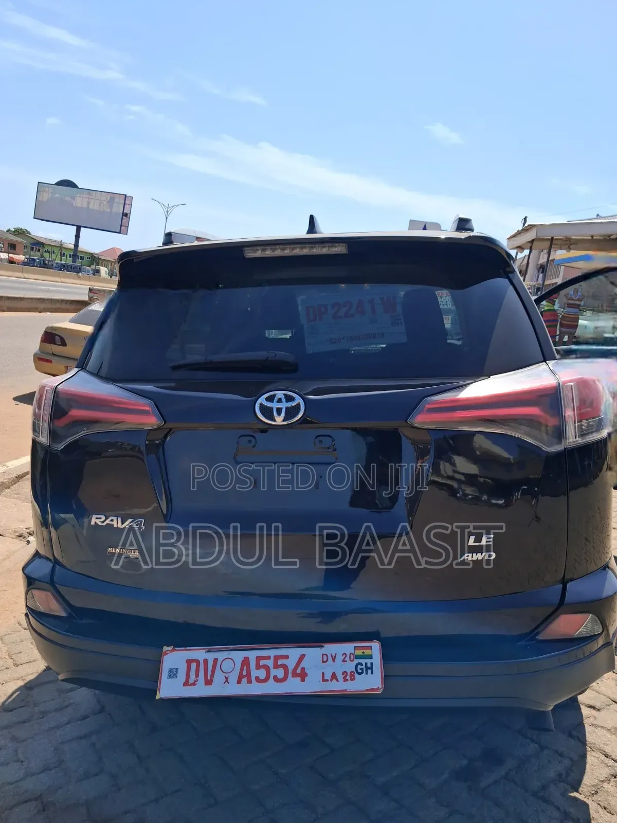 Toyota RAV4 LE AWD (2.5L 4cyl 6A) 2017 Black