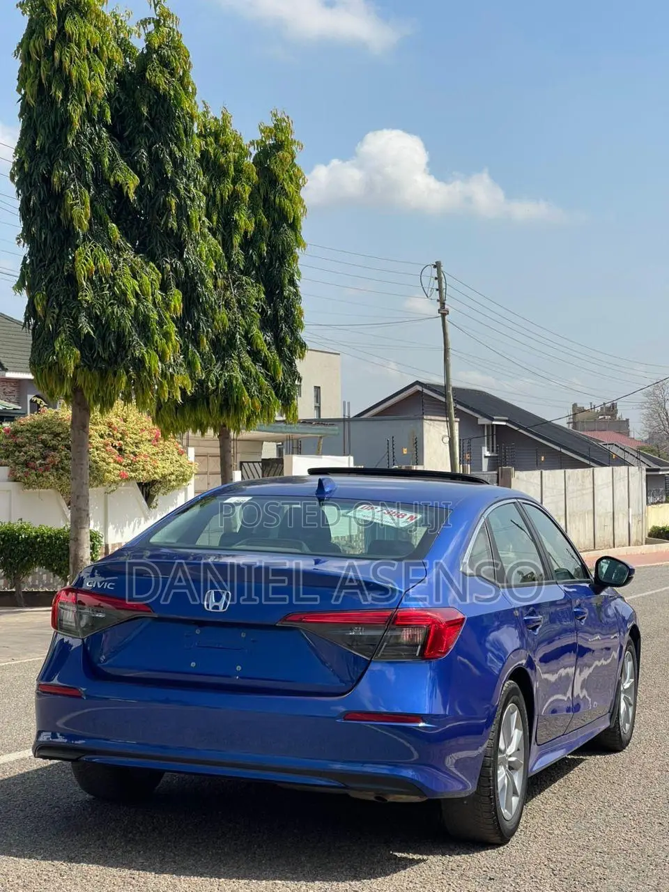 Honda Civic 2022 Blue
