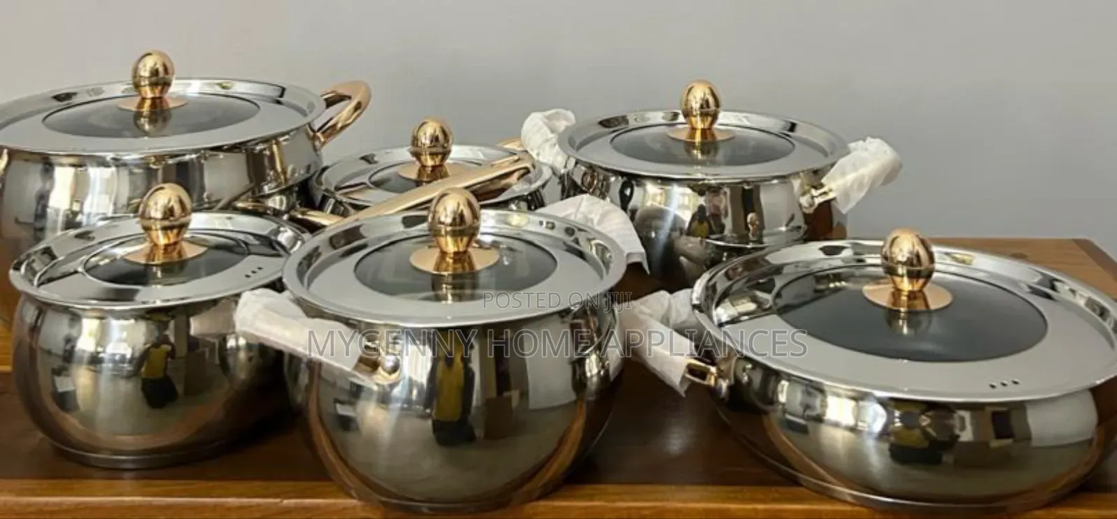 12 Pieces Non Stick Stainless Steel Cookware
