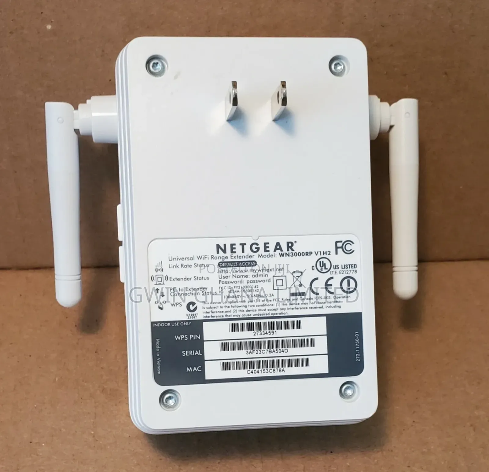 Netgear Wn3000rp Wireless Dual Band Range Extender