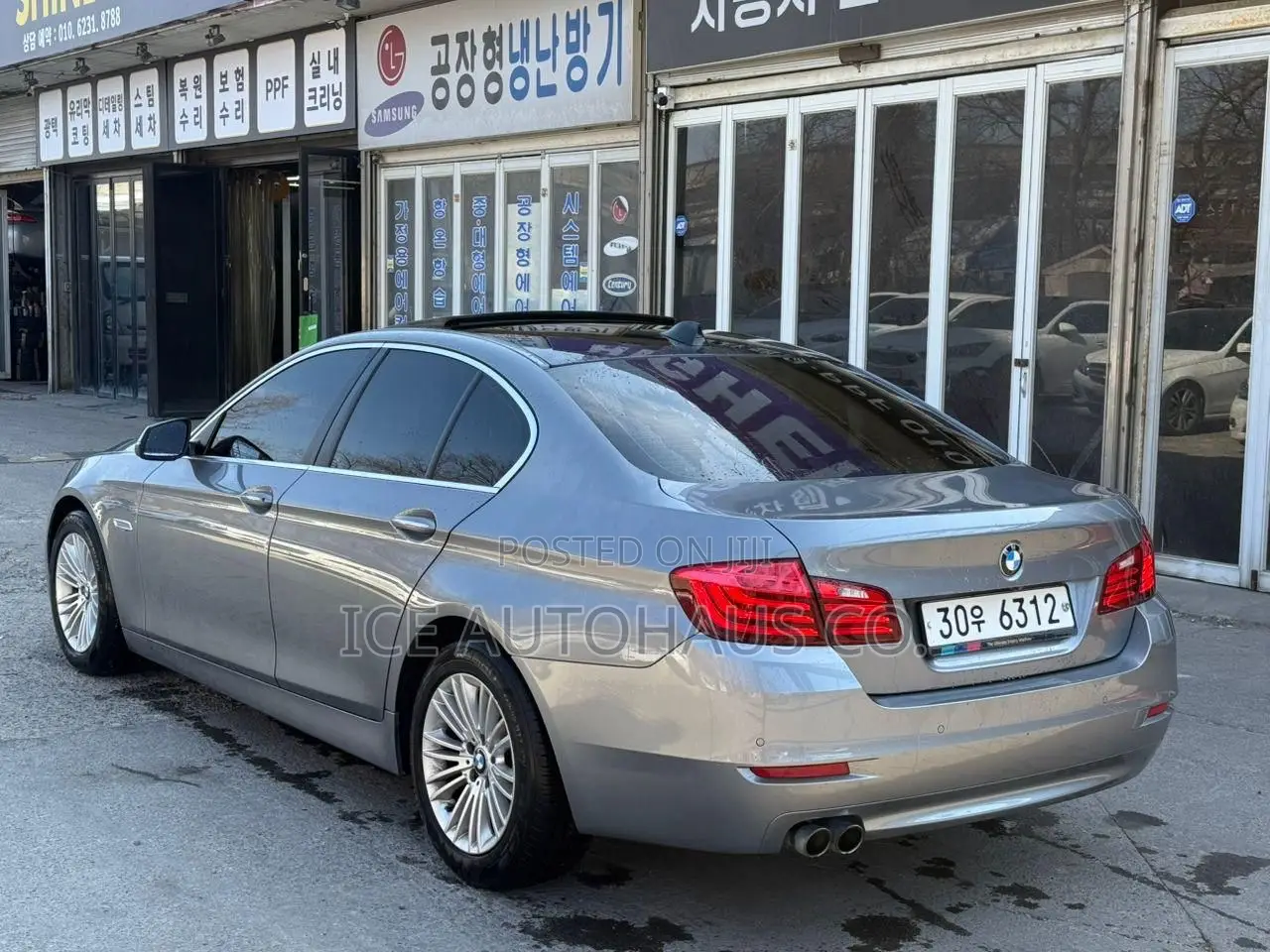 BMW 520i 2014 Gray