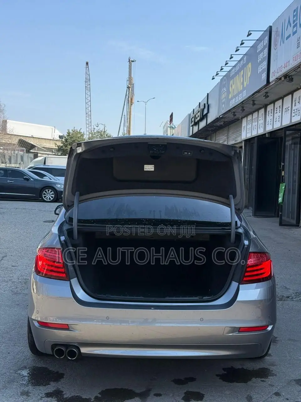 BMW 520i 2014 Gray