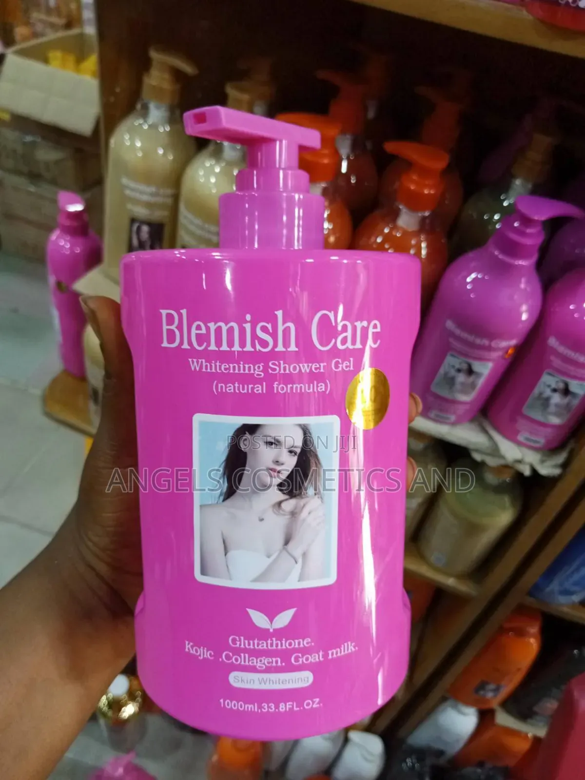 Blemish Care Whitening Shower Gel - (Kojic, Collagen and Goat Milk)