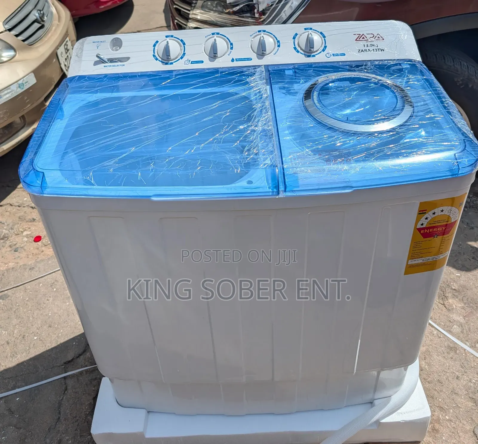 Zara 13kg Semi Automatic Washing Machine