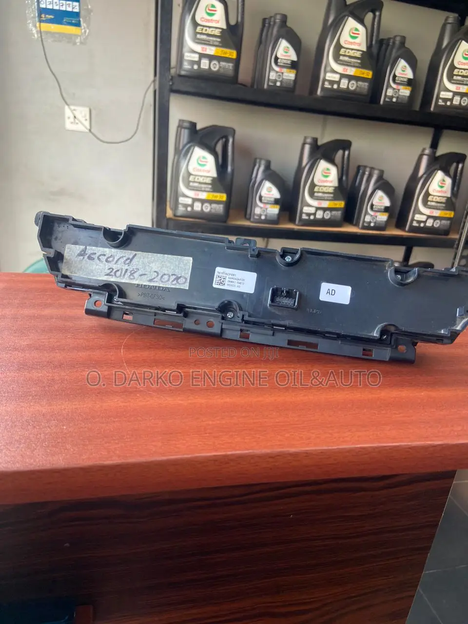 Honda Accord Ac Control (2018 - 2020) From Canad