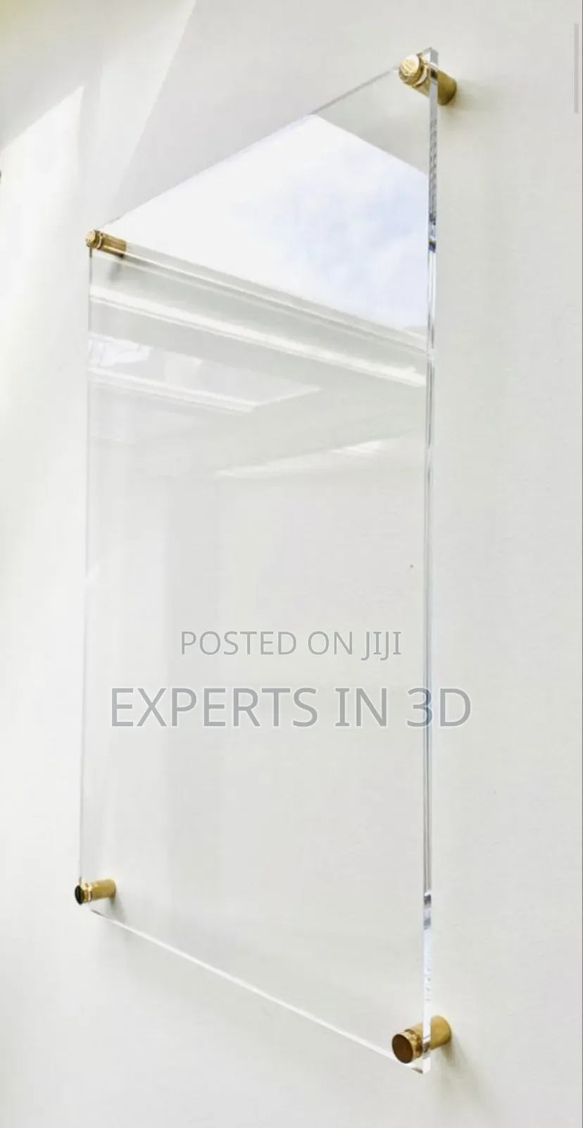 Acrylic Office Label